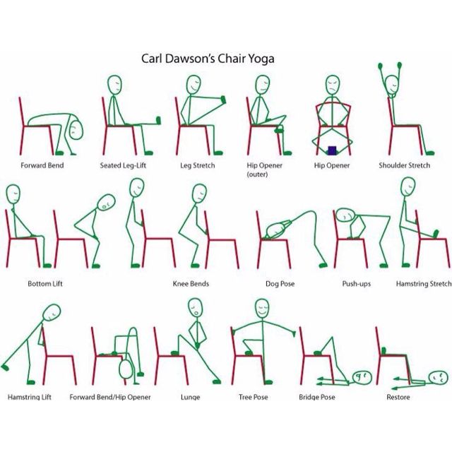 chair yoga carl dawson