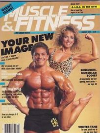 muscle and fitness vintage magazine cover